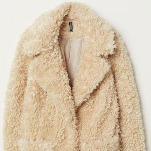 H&M Faux Fur Coat